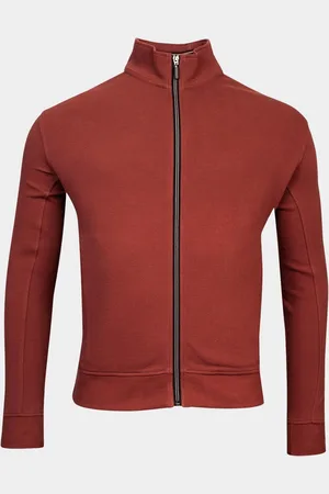 Baileys Vest Sweat Cardigan Zip waffle in 322293/38