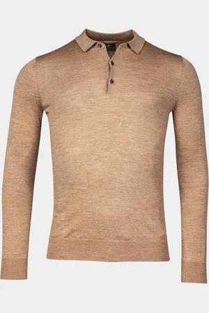 Baileys Polo lange mouw Pullover Polo Collar buttons 320063/83