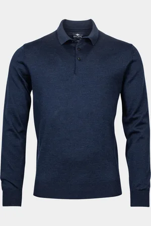 Baileys Polo lange mouw Pullover Polo Collar buttons 320063/69