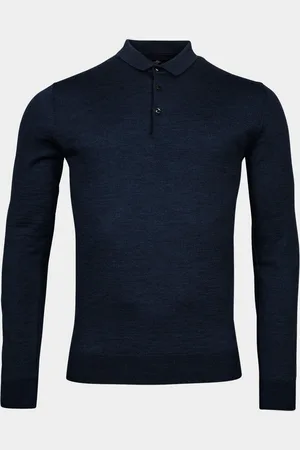 Baileys Polo lange mouw Pullover Polo Collar buttons 320063/60