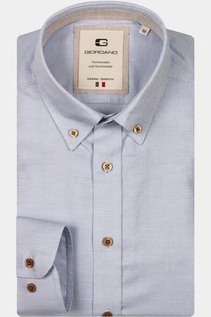Giordano Casual hemd lange mouw Loretto long sleeve button do 517851/61