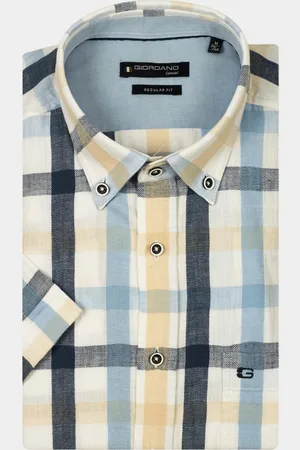 Giordano Casual hemd korte mouw League short sleeve button do 516316/60