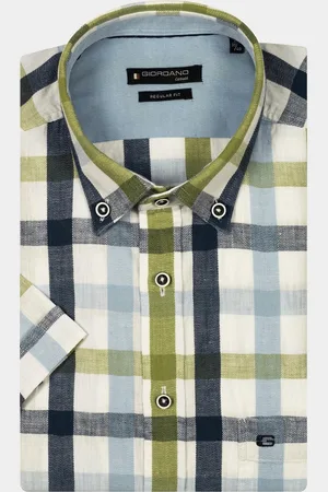 Giordano Casual hemd korte mouw League short sleeve button do 516316/70