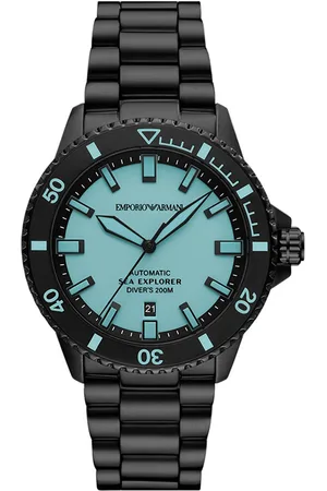 Brandfield Emporio Armani - heren horloge - Zwart met band