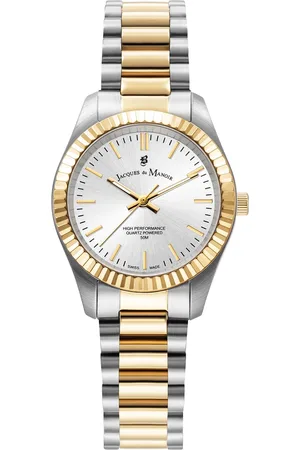 Brandfield Jacques du Manoir - dames horloge - goudkleurig met band