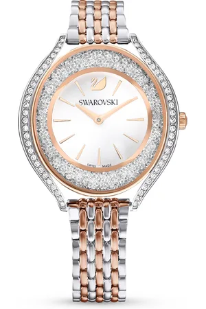 Brandfield Swarovski Crystalline - dames horloge - goudkleurig met band