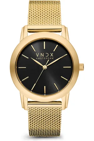 Brandfield VNDX - dames horloge - goudkleurig met band