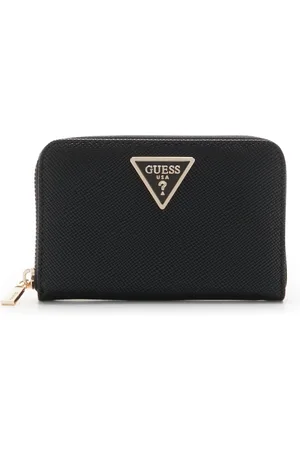 Brandfield Guess Zwarte Ritsportemonnee SWZG85-400-BLA