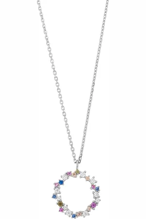 Brandfield Leaf - Dames Ketting - Zilver