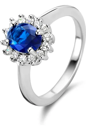 Brandfield Parte Di Me Mia Colore - Dames Ring - Blauw & Zilver
