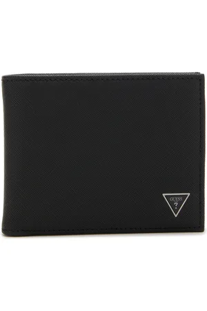 Brandfield Guess Certosa Saffiano Zwarte Billfold Portemonnee SMECRS-LEA27-BLA