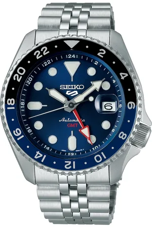 Brandfield Seiko - heren horloge - zilverkleurig met band