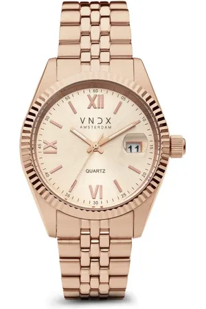 Brandfield VNDX - dames horloge - Roségoudkleurig met band