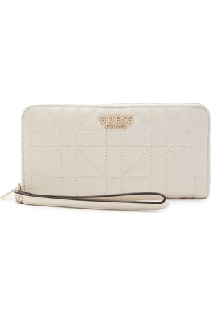 Brandfield Guess Witte Ritsportemonnee SWQG84-99460-STO