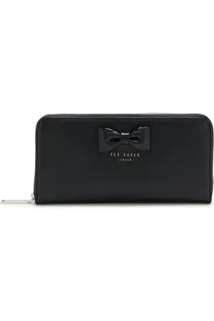 Brandfield Ted Baker Zwarte Leren Ritsportemonnee TB275319B