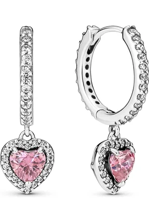 Brandfield Pandora Timeless - Dames Creolen - Roze & Zilver