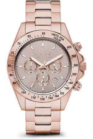 Brandfield VNDX - dames horloge - Roségoudkleurig met band