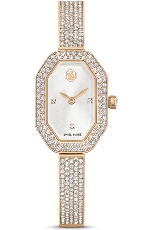 Brandfield Swarovski Dextera - dames horloge - Roségoudkleurig met band