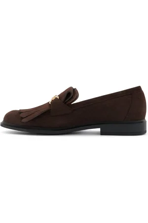 Brandfield Isabel Bernard Vendôme Lave Bruine Suède Loafers van Kalfsleer IB51012-131
