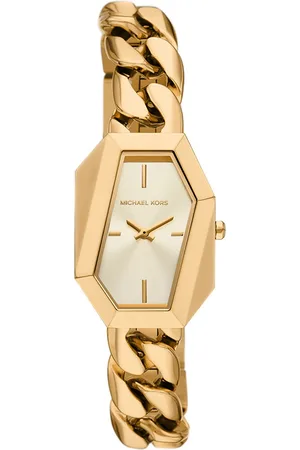 Brandfield Michael Kors - dames horloge - goudkleurig met band