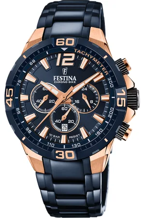 Brandfield Festina Special Edition - heren horloge - Roze met band