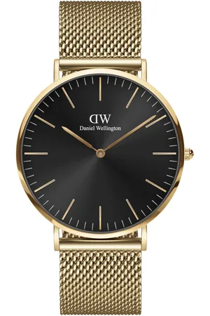 Brandfield Daniel Wellington Classic Revival - Unisex horloge - goudkleurig met band