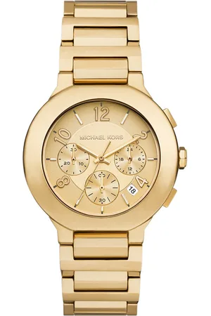 Brandfield Michael Kors - dames horloge - goudkleurig met band