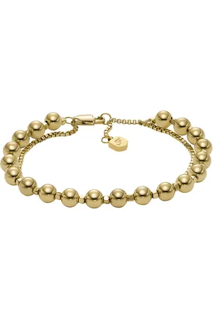 Brandfield Fossil Jewelry - Dames Armband - goudkleurig
