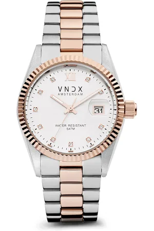 Brandfield VNDX - dames horloge - Roségoudkleurig met band