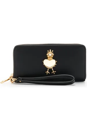 Brandfield Love Moschino SLG Funny Love Zwarte Ritsportemonnee JC5621PP1LLB200A