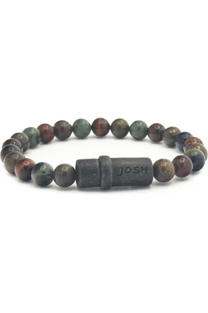 Brandfield Josh - heren Armband - Bruin & Groen