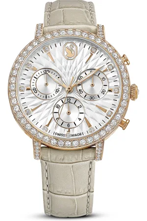 Brandfield Swarovski - dames horloge - Roségoudkleurig met band