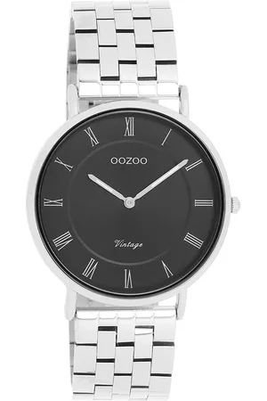 Brandfield OOZOO - Unisex horloge - zilverkleurig met band