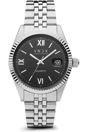 Brandfield VNDX - dames horloge - zilverkleurig met band