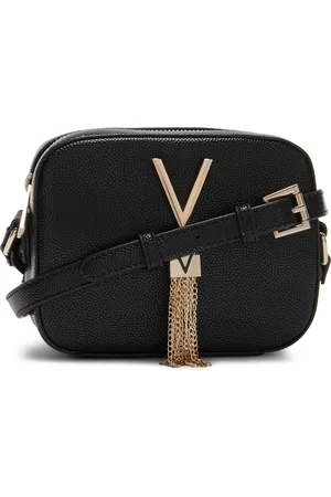Brandfield Valentino Bags Divina Black & Gold Crossbody Bag VBS1R409GNERO/GOLD
