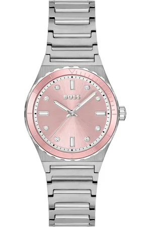 Brandfield Hugo Boss - dames horloge - zilverkleurig met band
