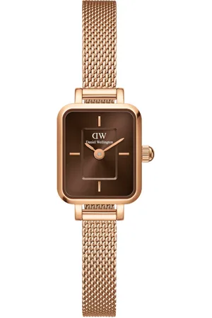 Brandfield Daniel Wellington Quadro - dames horloge - Roségoudkleurig met band