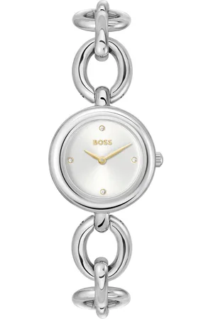 Brandfield Hugo Boss - dames horloge - zilverkleurig met band
