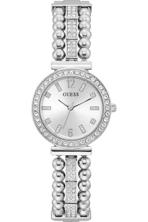 Brandfield Guess - dames horloge - zilverkleurig met band