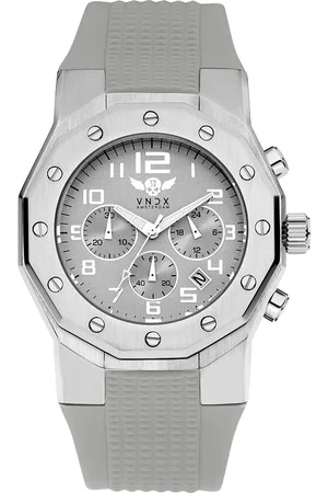 Brandfield VNDX - Unisex horloge - zilverkleurig met band