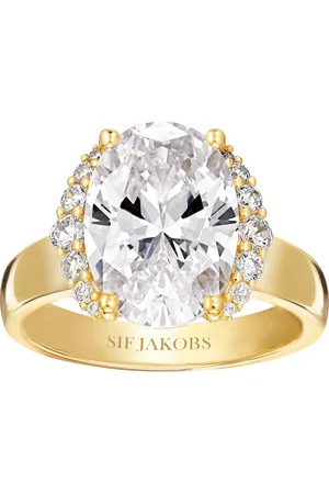 Brandfield Sif Jakobs Ellisse - Dames Ring - goudkleurig