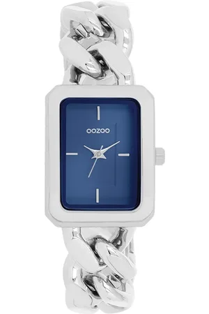 Brandfield OOZOO Timepieces - dames horloge - zilverkleurig met band