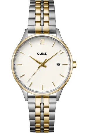 Brandfield Cluse Minuit - dames horloge - goudkleurig met band