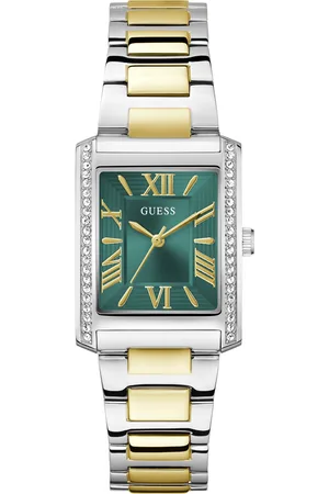 Brandfield Guess - dames horloge - zilverkleurig met band