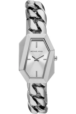Brandfield Michael Kors - dames horloge - zilverkleurig met band