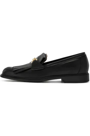 Brandfield Isabel Bernard Vendôme Lave Zwarte Leren Loafers van Kalfsleer IB51012-001
