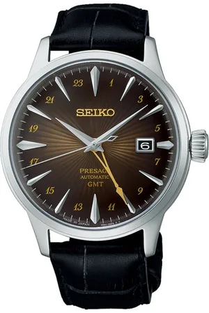 Brandfield Seiko Presage - heren horloge - zilverkleurig met band