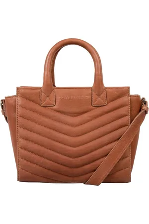 Brandfield Cowboysbag - dames Handtas van leer - Cognac