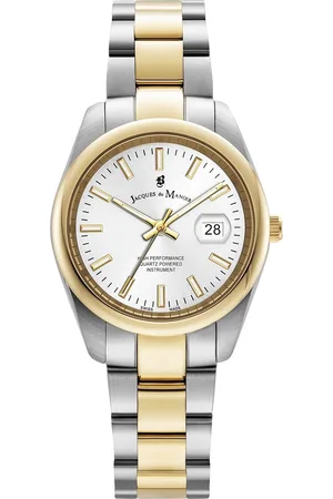 Brandfield Jacques du Manoir - dames horloge - goudkleurig met band