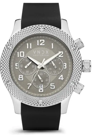 Brandfield VNDX - dames horloge - zilverkleurig met band